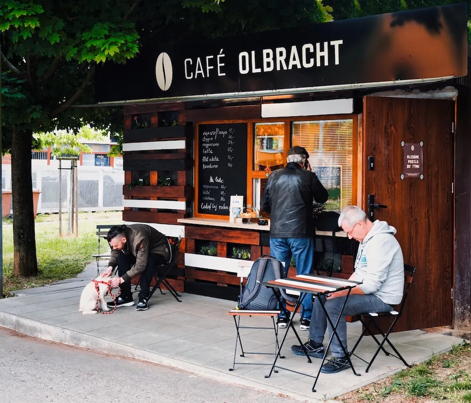 Café Olbracht provoz