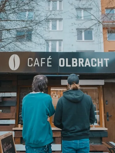 Café Olbracht provoz