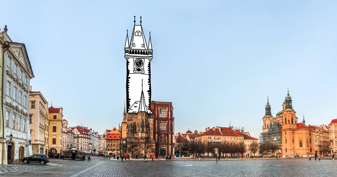 Radnice a pražská architektura pro Dopamine Tour