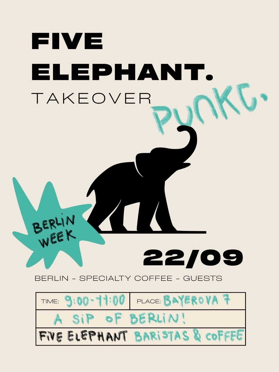 Five Elephant Takeover